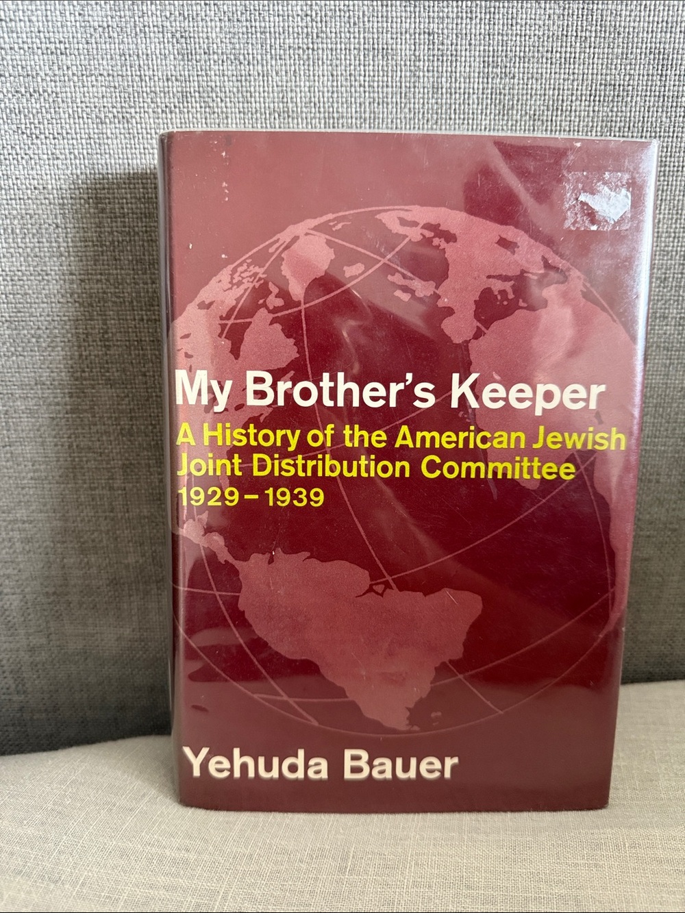 My Brother's Keeper by Yehuda Bauer - Maroon Hardcover